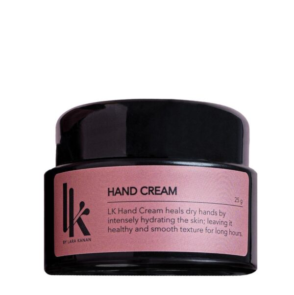 LK Hand Cream heals dry hands by intensely